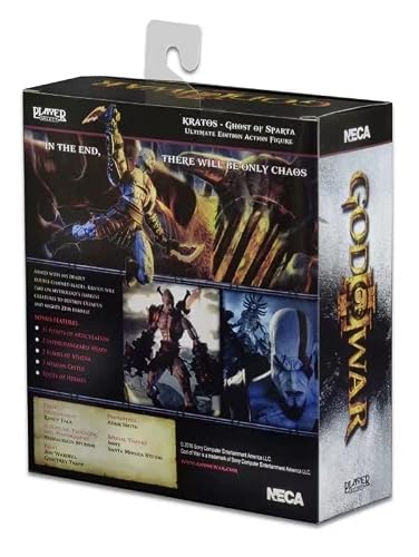 Lkcozsmgod-Of War 3 Ultimate Kratos Action Figure Soul Of Sparta (7" Scale) 18Cm Anime Figure #TOP5