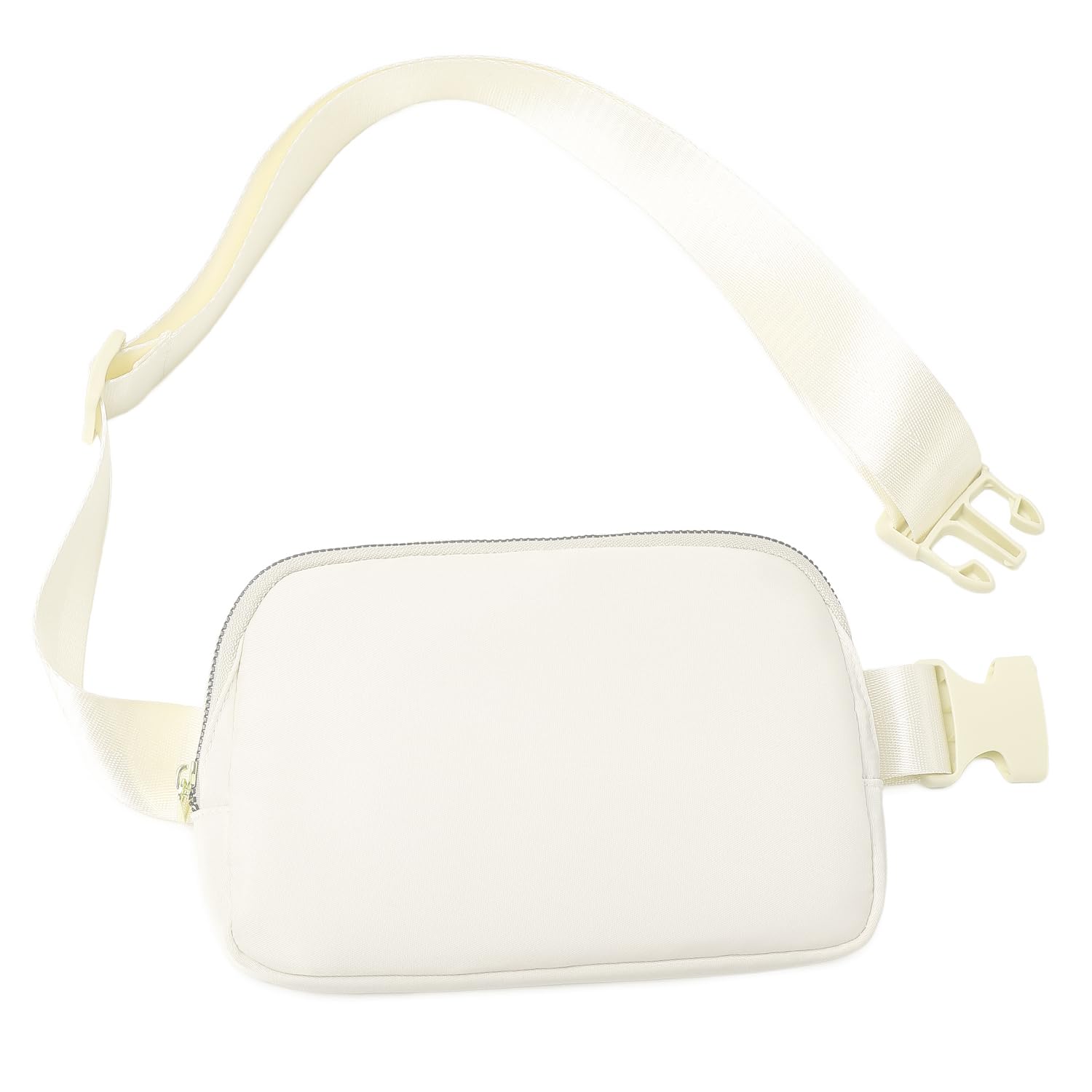 Belt Bag for Women, Cross Body Fanny Pack Fashion Waist Packs Everywhere Belt Bag with Adjustable Strap Gifts for Teen Girls Women Men (White)
