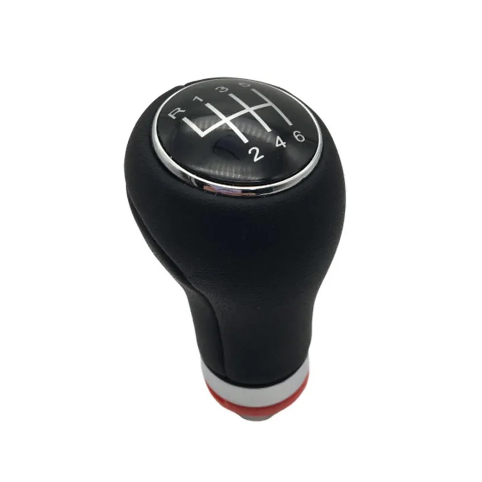 BWSDMZJQRT Car Gear Shifter Knob for VW for Golf 3 4 5 5 Gear 6 Speed 12mm Car Shift Gear Knob(6speed)