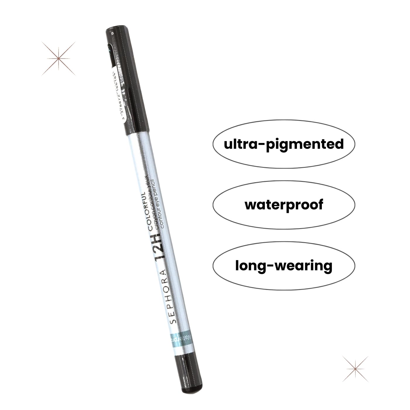 SEPHORA COLLECTION 12 Hour Contour Pencil Eyeliner 01 Black Lace