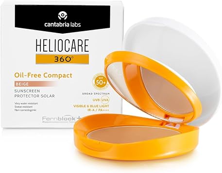 Heliocare 360º Spf 50 Oil-free Compact Color Beige | (Eski Compact Buğday)