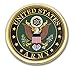 U.S. Army Crest Chrome Auto Emblem