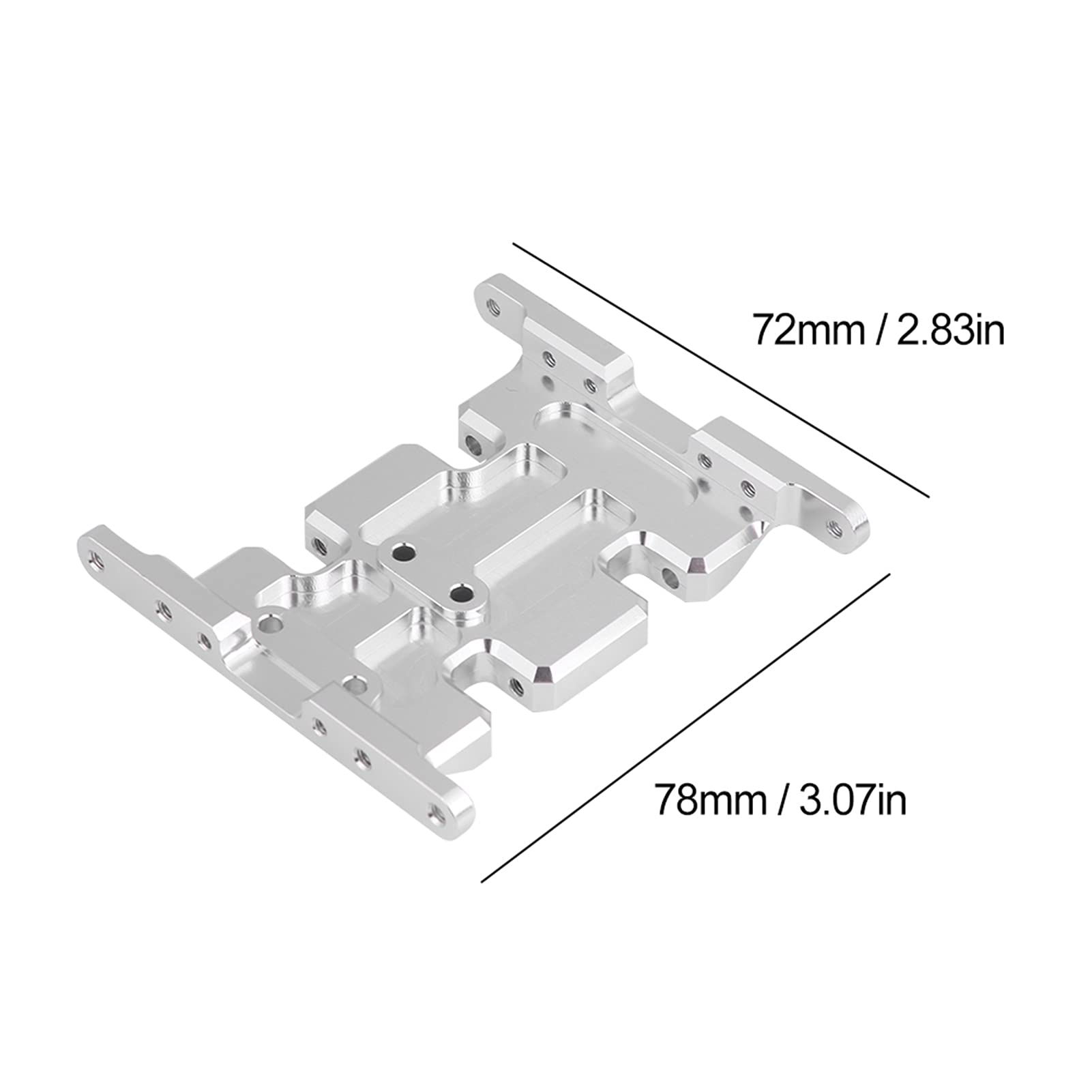 Set Di Connessione Piastra Paramotore Centrale Per Auto Cingolata Scx10 - Foto 11