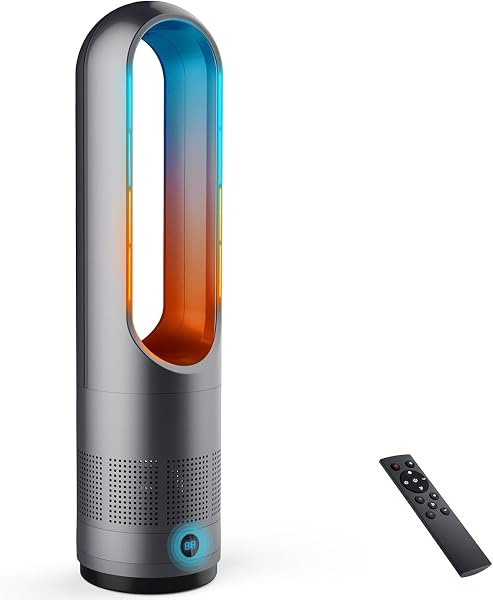 Ceramic Heater 【Integrated Heating and Fan & Solves Four Seasons Worries in One!】 Electric Fan Heater, Heating Equipment, Energy Saving, Electric Stove, Ceramic Fan Heater, 40W/1100W, 3 Levels - 1