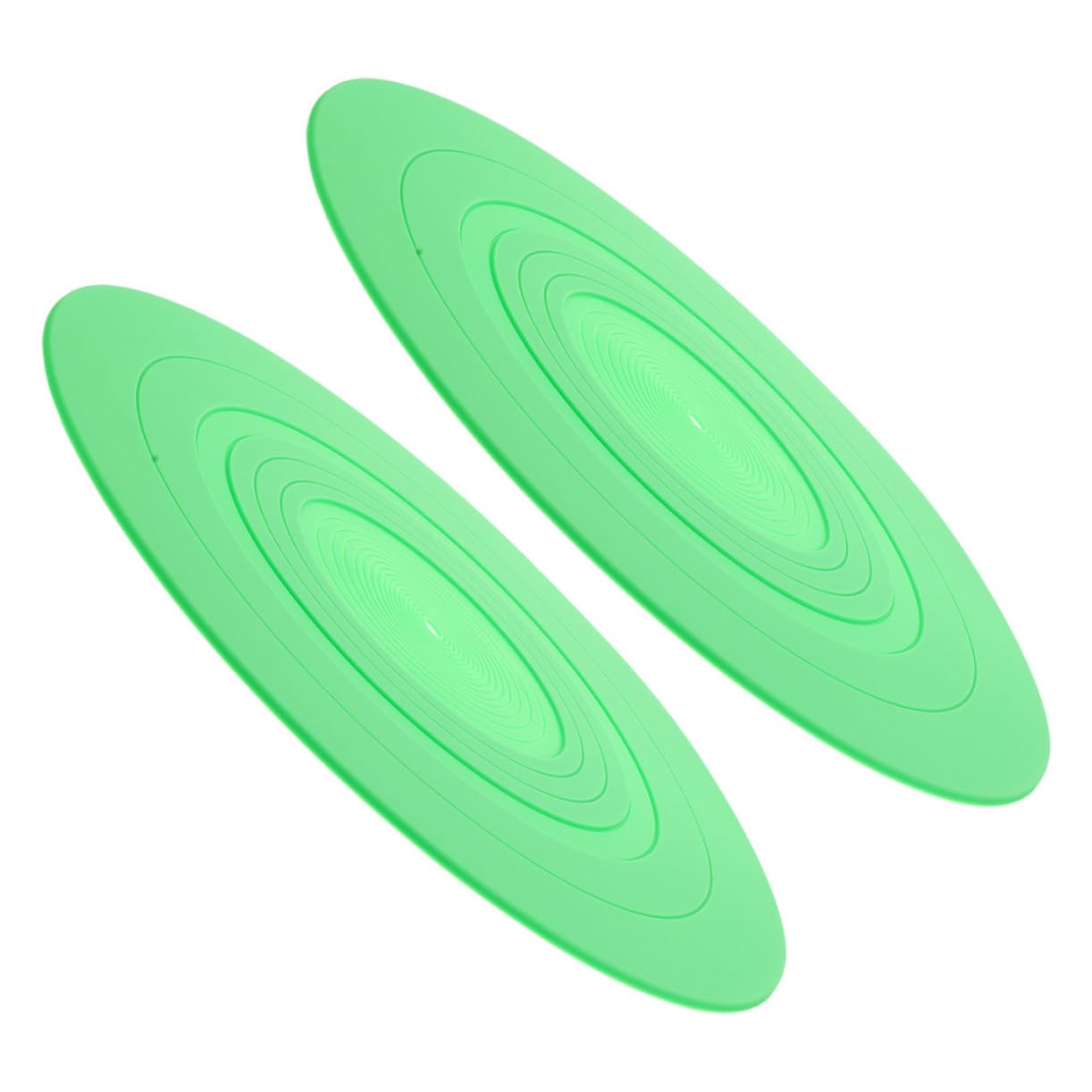 COSMEVIVI 2pcs Turntable Platter Mats Vinyl Record Player Mat Felt Slipmats White Vinyl Record Pad for Turntable Anti-static Silicone Player