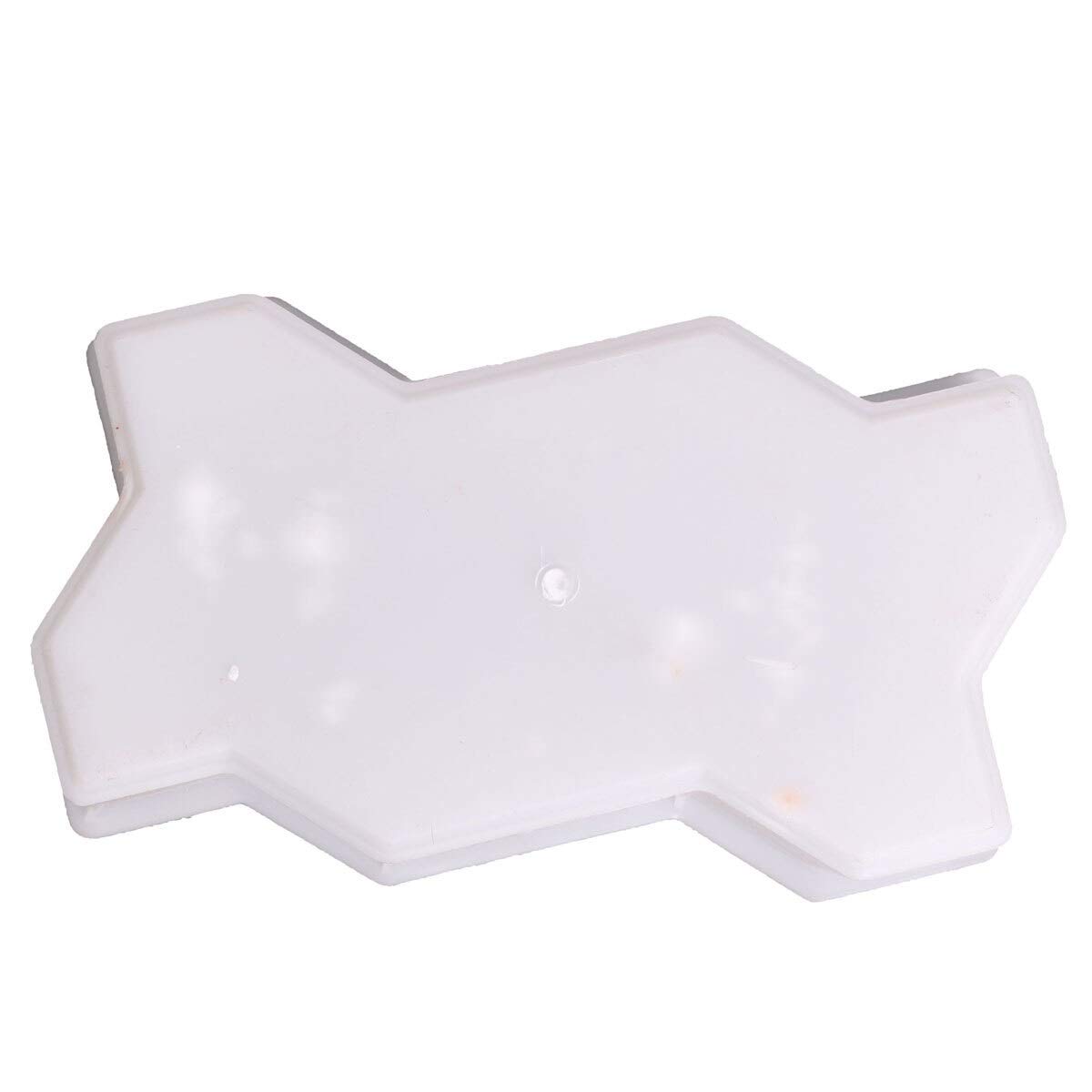 Moule Beton,Moule Pave Beton 2 pièces Mold chaussées de béton bricolage en plastique Chemin Maker Brique Ciment Pavage Mold La Stone Road Moisissures Pavage Outil de jardin Décoration
