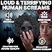 Original Aztec Death Whistle: Loudest Scream Whistle At 125+ Decibels - Authentic Human Sounding Screams - Easy to Blow & Scare - ARKAEOLOGY