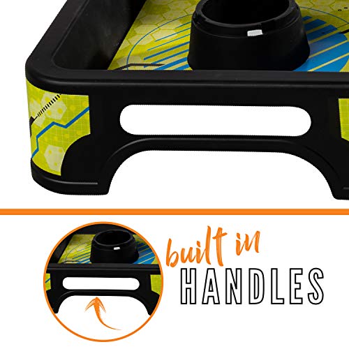 Image of Franklin Sports Washer Set - (2) 12 inch x 12 inch Folding Targets - Portable Fun - Perfect for Beach, Tailgating, Parties - Replacement Bottle Cap Washers