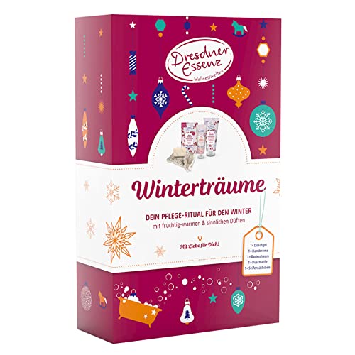 Kit d'entretien Rêves d'hiver Dresdner Essenz contre la peau sèche et les tiraillements