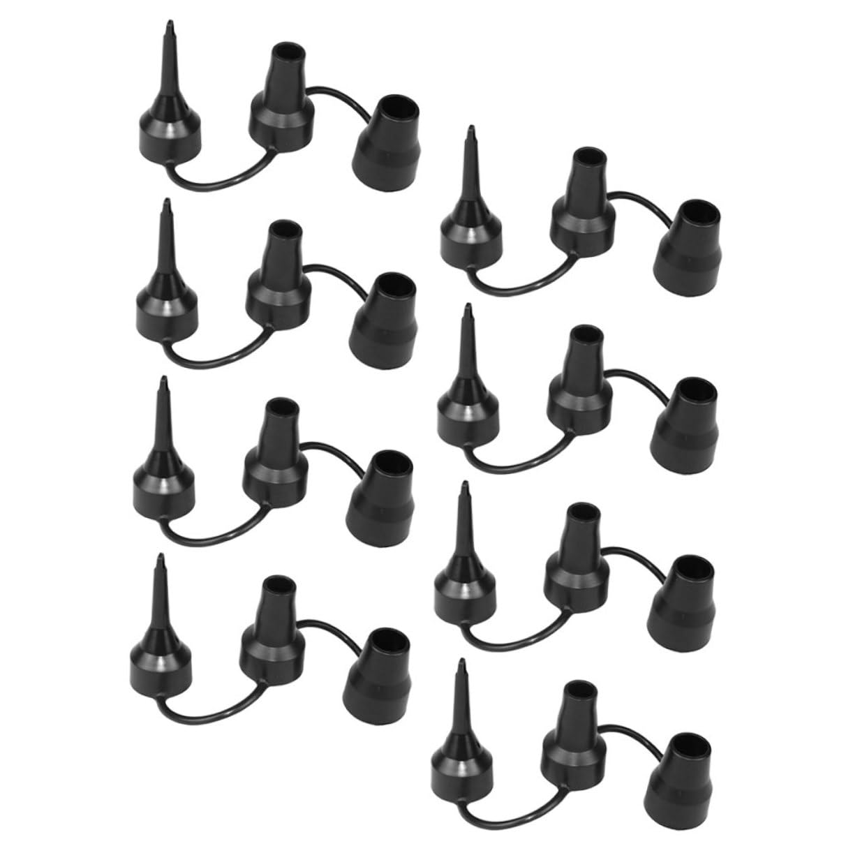Mipcase 40 Pz ugello della pompa dell'aria Ugello di ricambio ugelli della pompa del letto d'aria raccordi per compressori d'aria ugelli di ricambio ugelli della pompa gonfiabile AbS