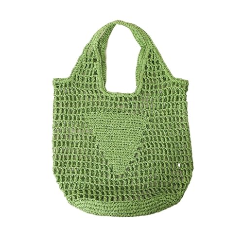 Sac de paille grand cabas fourre-tout à bandoulière pour femme