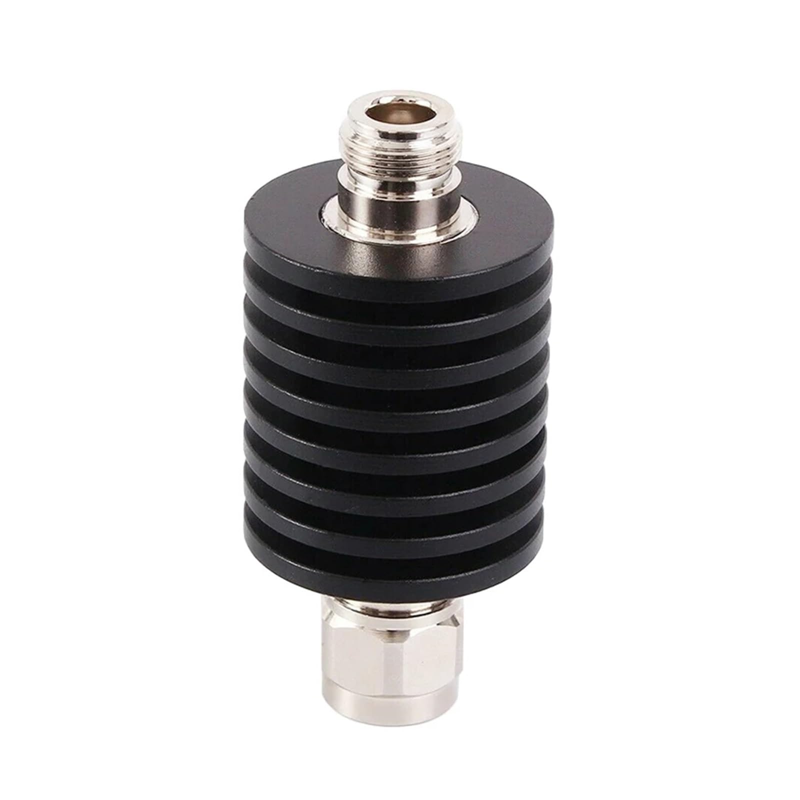 25 W wtyczka N na gniazdo, stały tłumik, DC-3 GHz/4 GHz, 50 omów, 1 dB, 3 dB, 5 dB, 6 dB, 10 dB, 20 dB, 30 dB, 40 dB (30 dB 3 GHz)
