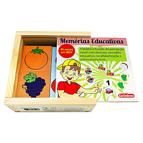 Memórias Educativas Legumes e Frutas - Carimbrás