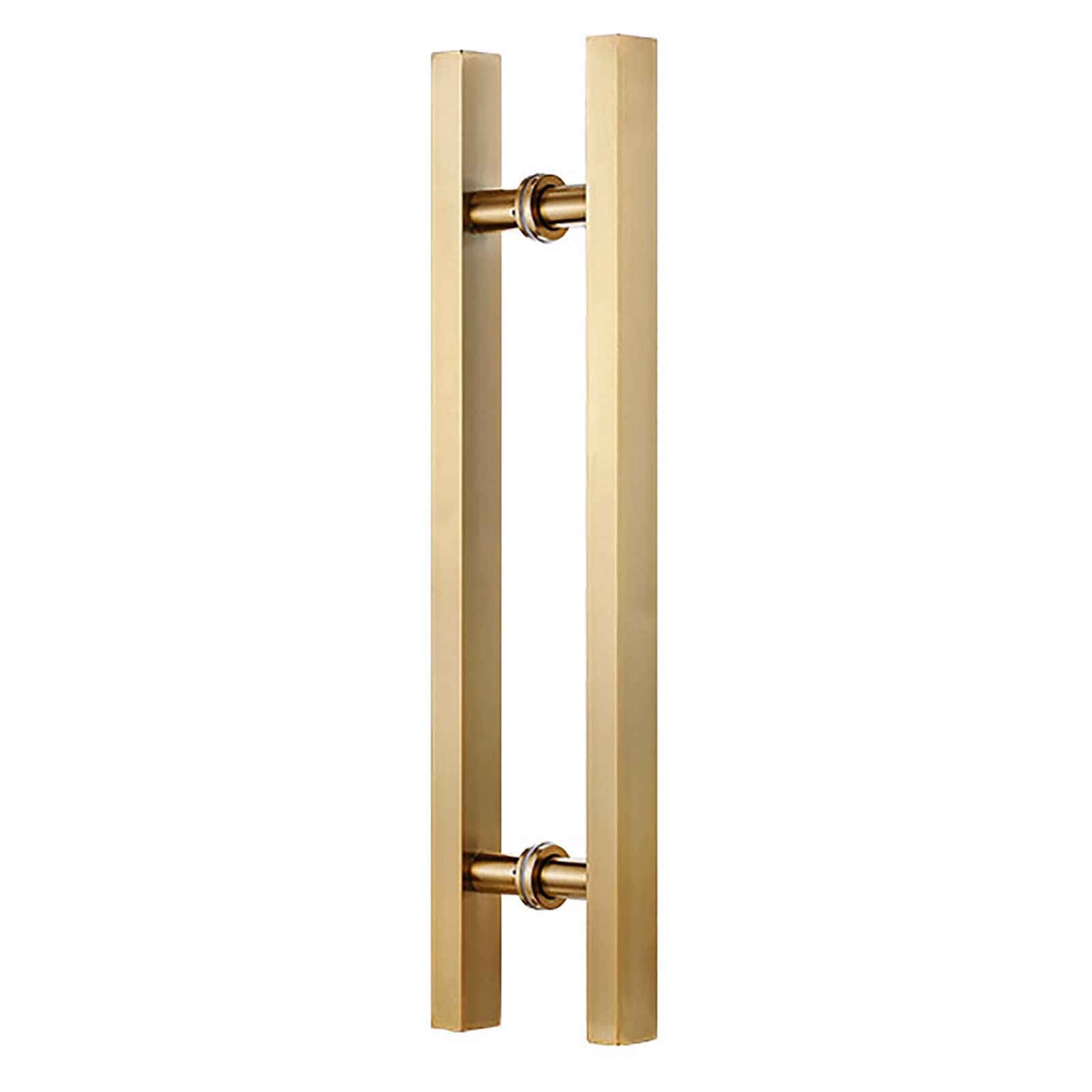 LQZAXSRDR Sliding Barn Door Handle, Sliding Door Pull Handle Double Sided H Push Bar Multicolor 50-150cm(Gold,60Cm/23.6In)