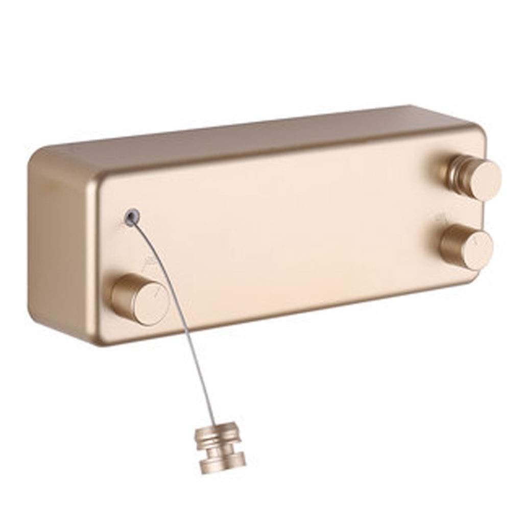 Este tendedero de Viaje, Invisible y portátil, es un tendedero telescópico para Ropa, Ideal para el baño, el balcón y Exteriores, ahorrando Espacio (Color: Plata).