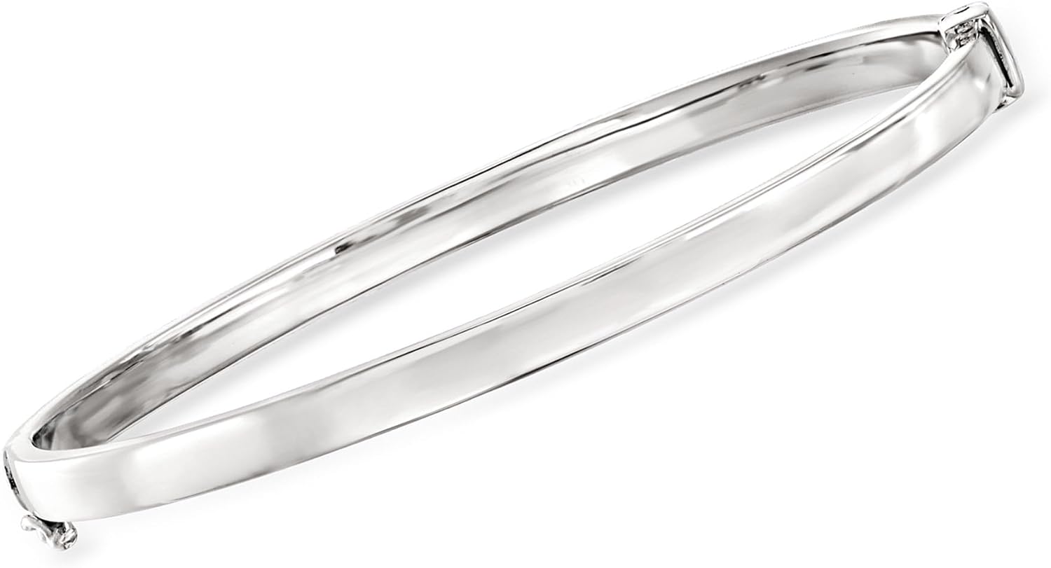 Ross-Simons 4mm Sterling Silver Bangle Bracelet