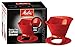 Melitta 64008 2 Pack Single Cup Coffee Brewers, Red