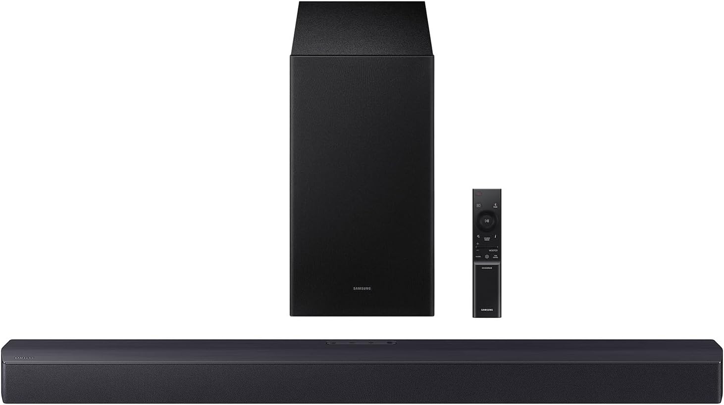 Samsung B-Series Soundbar HW-B550F 2.1 ch DTS Virtual:X Soundbar with Subwoofer (2025 Model) Voice Enhance Mode