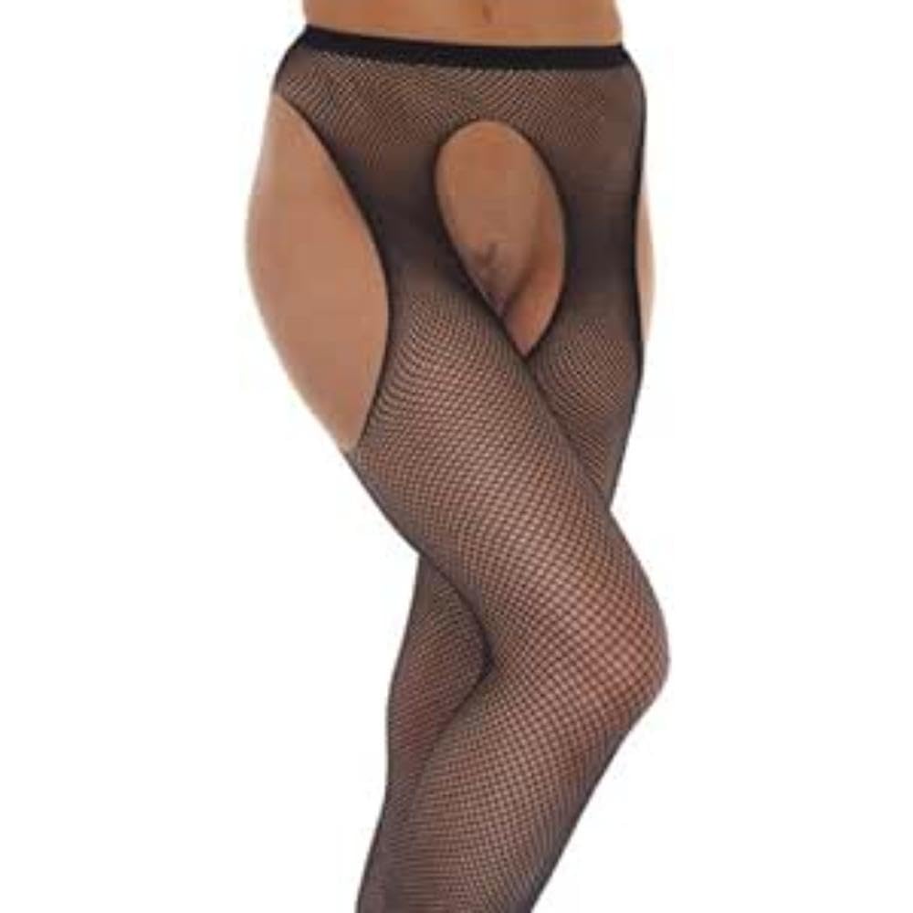 Rimba Strumpfhose mit Hosenträger Black