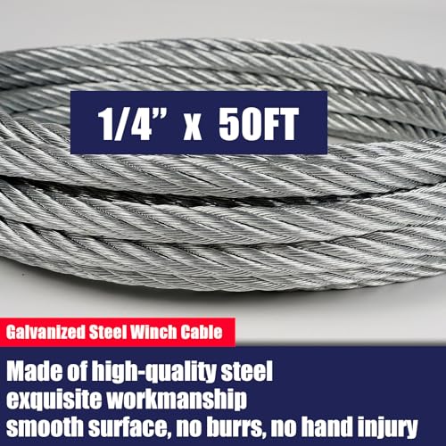 Cable de acero galvanizado de 1/8 21 Imagen adicional