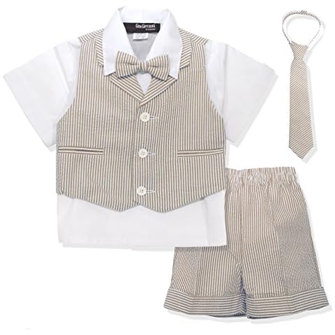 Gino Giovanni G286 Baby Boy Summer Suit Cover