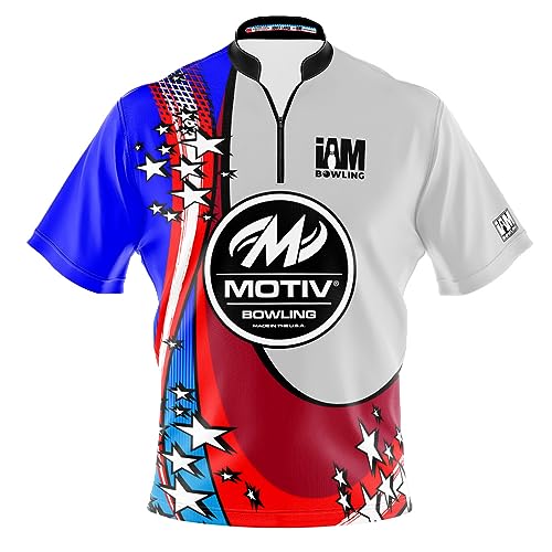 Logo Infusion Dye-Sublimated Bowling Jersey (Sash Collar) - I AM Bowling Fun Design 2022-MT - Motiv (4X-Large) Multicolored