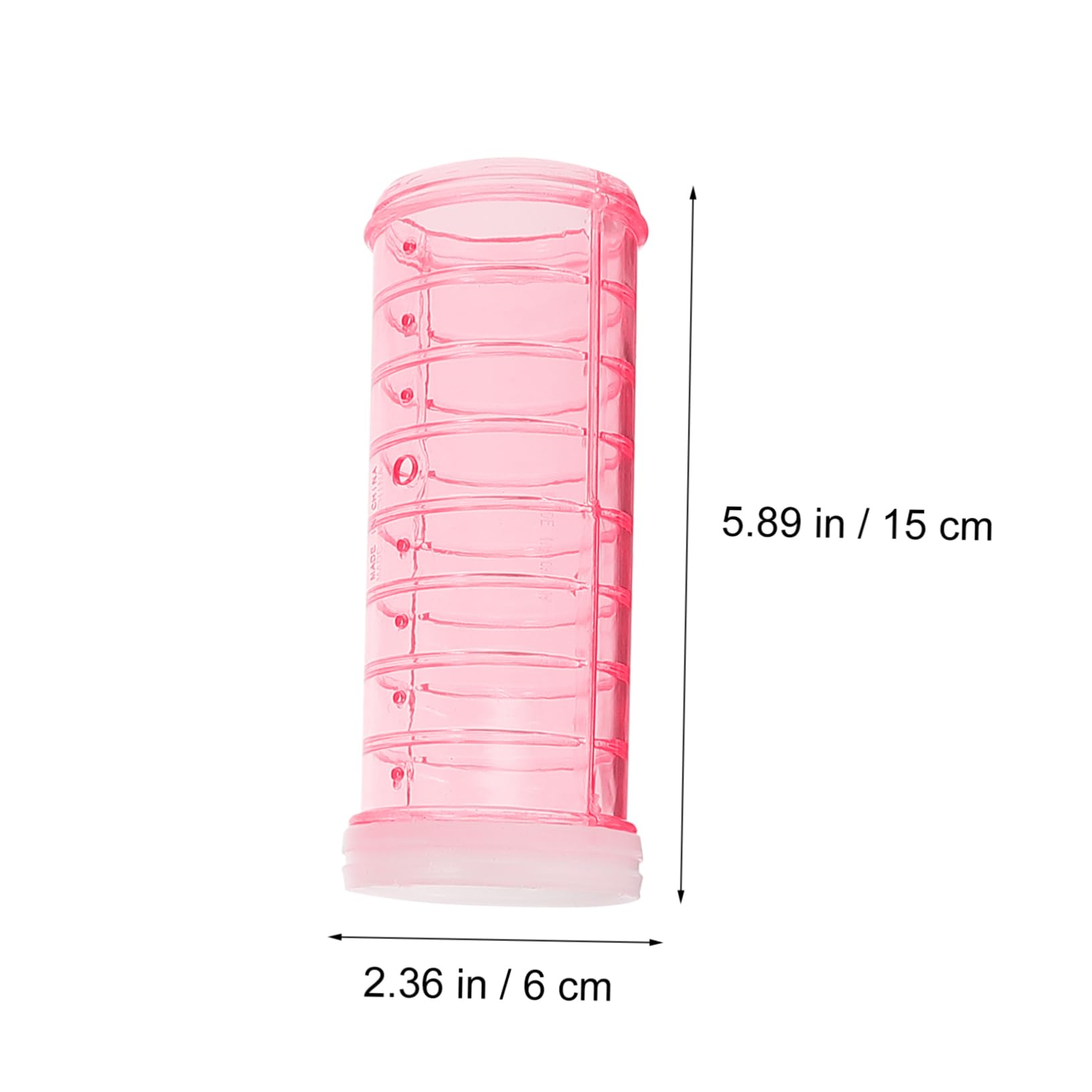 Selbstgemacht Hamster Kunststoffrohr Hamsterkäfigröhre 12 Stück Rosa | Kunststoff, für Tierkäfige, Modularer Aufbau, 12 Teile, Passend für Hamster