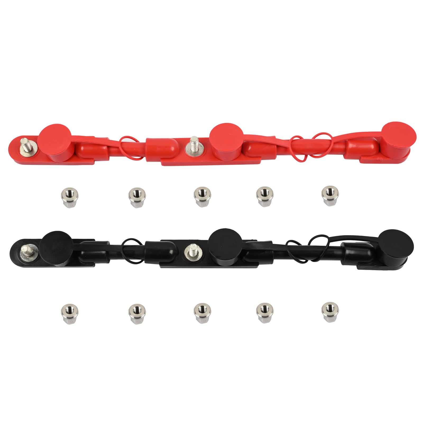 04364 04365, Promrmr Multi-Battery Overmolded Cable Assembly for 3 Battery Setups 04364 - Red &amp; 04365 - Black With 10 Nut