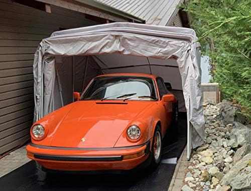Ikuby Medium Carport, Shelter/Canopy, Garage/Shed, House, Park - Foldable, Retractable, Lockable, Durable