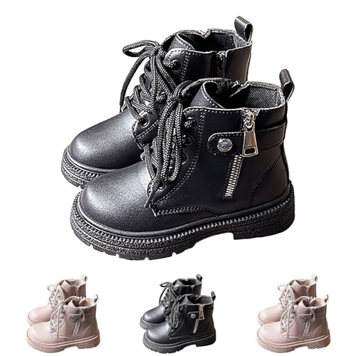 IWIHMIV Toddler Boy Winter Boots Toddler Hiking Boots Toddler Waterproof Snow Boots Kids Winter Warm Boots for Boys and Girls4