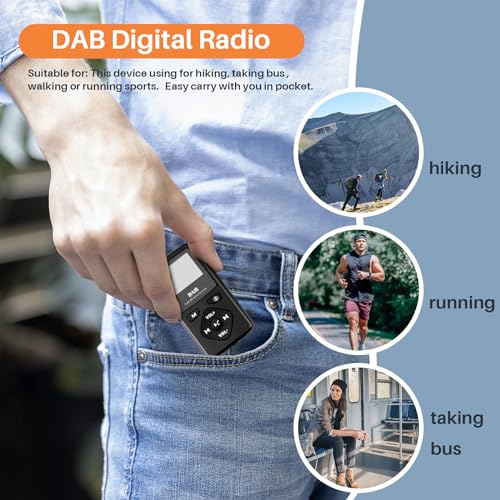 Radio numérique Bluetooth 4.0 format mini avec lecteur MP3 et batterie Micro-USB - 6