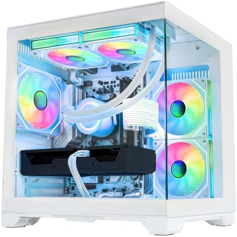 Panorama Gaming PC, Ryzen 7 5700X, RTX 3060 12GB, 16GB DDR4, 3TB, White