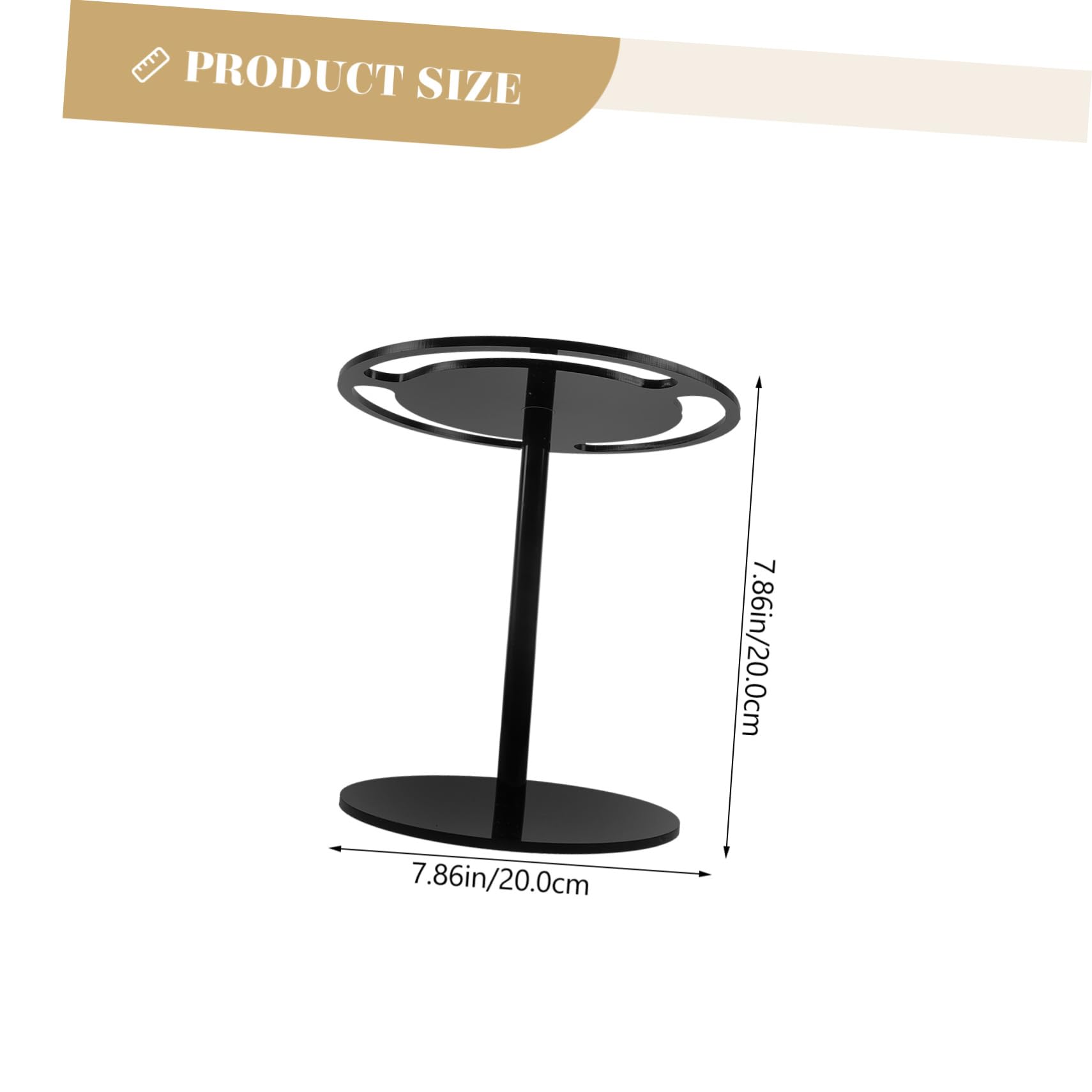 ERINGOGO Acrylic Glasses Display Stand 9-pair Sunglasses Holder Rotating Rack Desk Counter Organizer Easy Installation