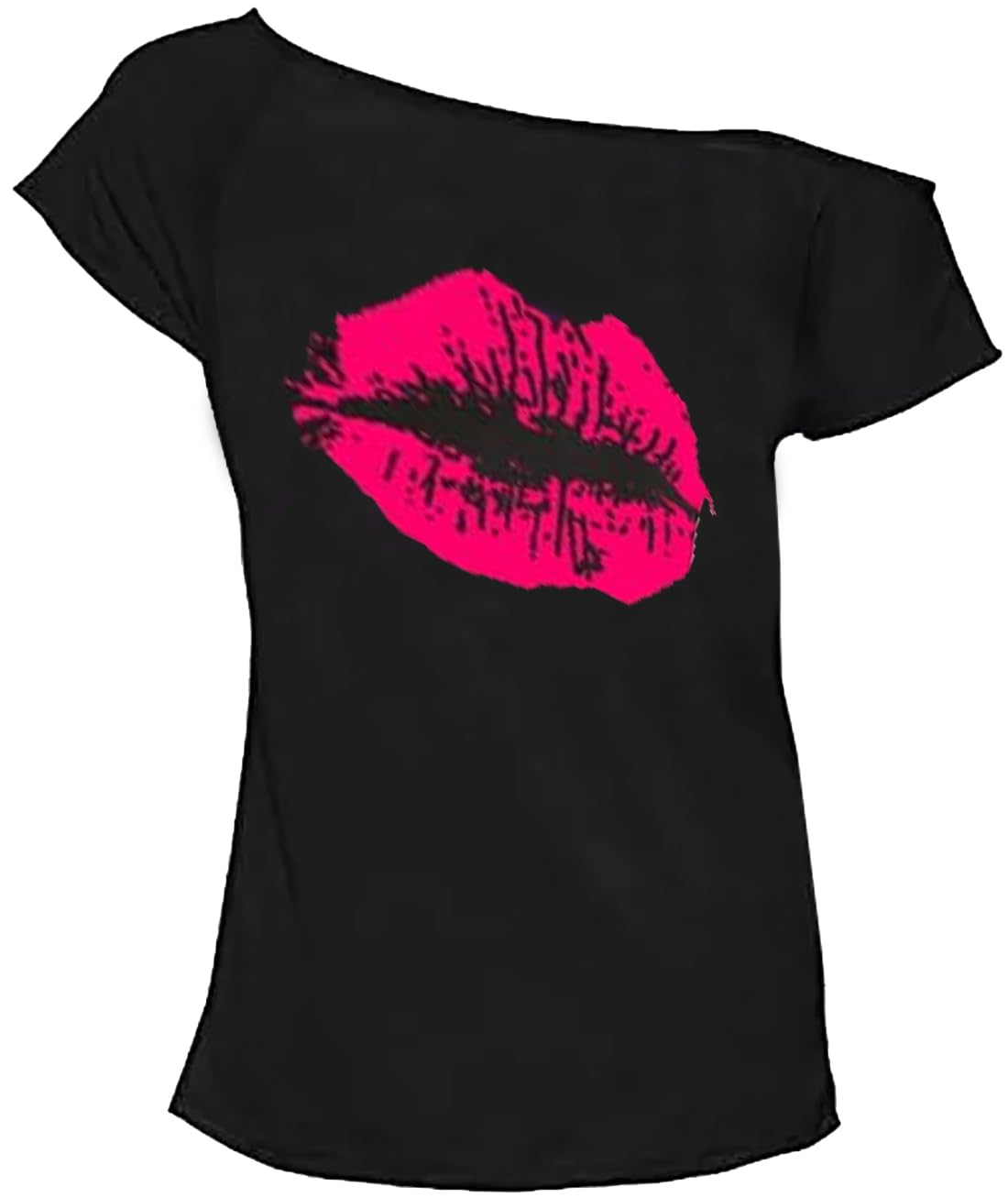 Zeetaq Ladies I Love The 80's T-Shirt Fancy Dress Costume Neon Festival Women's Outfit UK Size 8-26