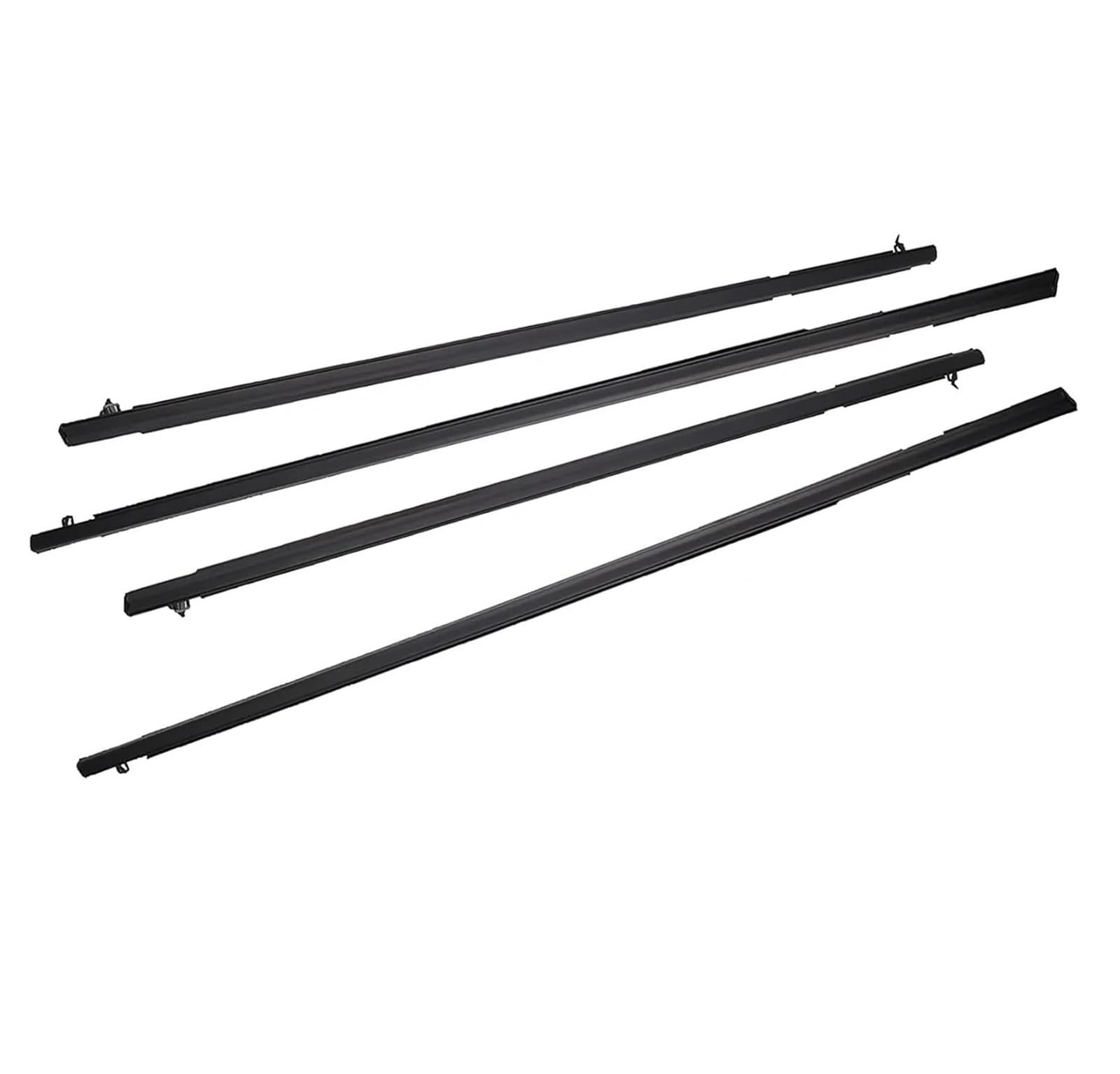 Window Weatherstrips Rubber Door Moulding Trim Belt Outer Glass Seal Belts for Civic 2006-2011 Insulation Seal
