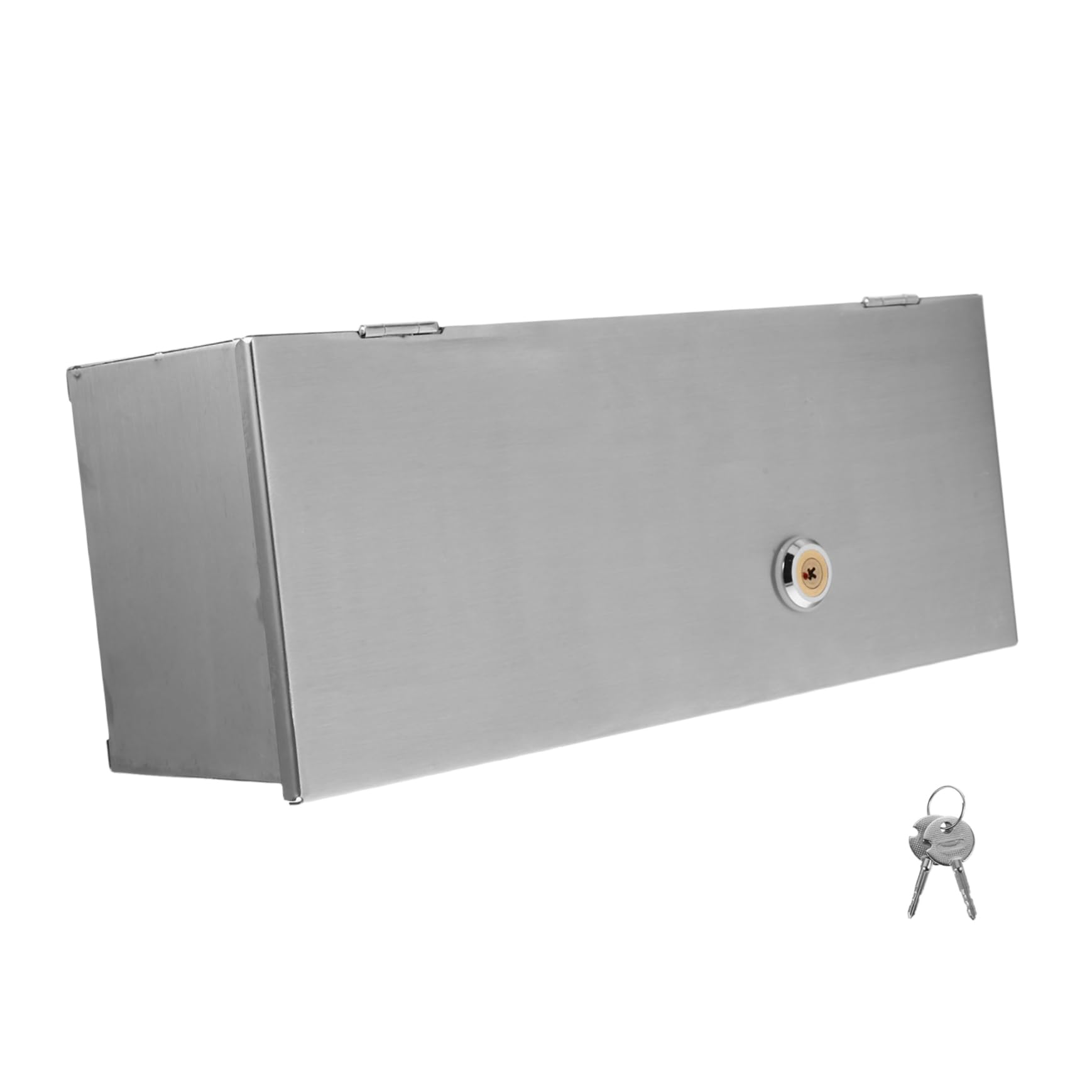 Operitacx Cache-prise Type Acier Inoxydable Boîtier Électrique Résistant Aux Intempéries Protection Pour Prise Murale Et Interrupteur