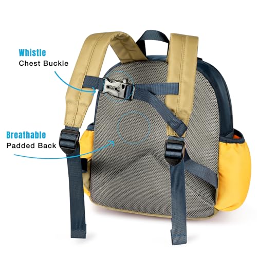 Image of STEAMEDBUN Toddler Backpack for Boys 2-4: Kids Backpack Boys Girls - Preschool Kindergarten Daycare Backpacks - 12 inch