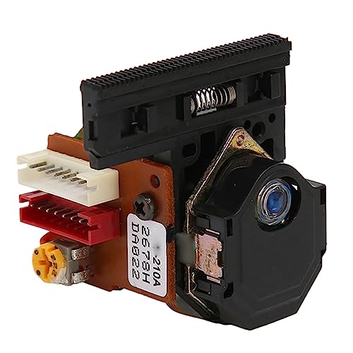 Professional Optical Pick Up Lens, Replacement Optical Pick Up Lens Parts for DVD CD Player ABS Material (Dismantled with Tantalum Capacitor Single Head)