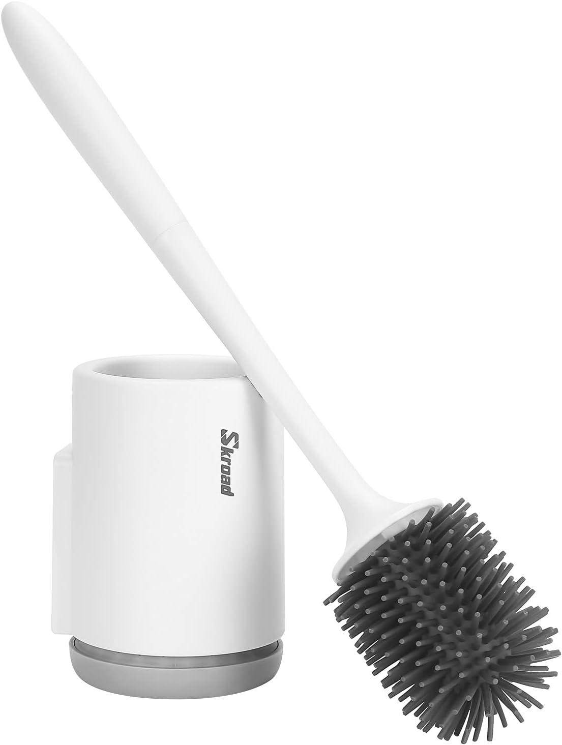 Belfry Bathroom Toilet Brush With Drainage Holder Set,Flex Silicone - View #14