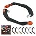 Produktbild Heinmo Universal Neue 100% Aluminium Bremskupplungshebel Handprotektoren Handschutz Für Motorrad Racing Dirt Bike Handschutz 22mm