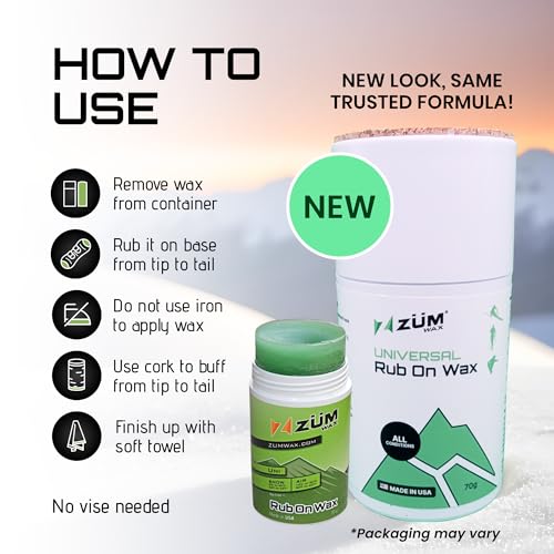 ZÜMWAX ZUMWax_Rub_On_UNI All Temperature Snowboard Wax