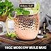 Imagen de RYLIFEOGI 19oz Moscow Mule Tazas 2 Piezas