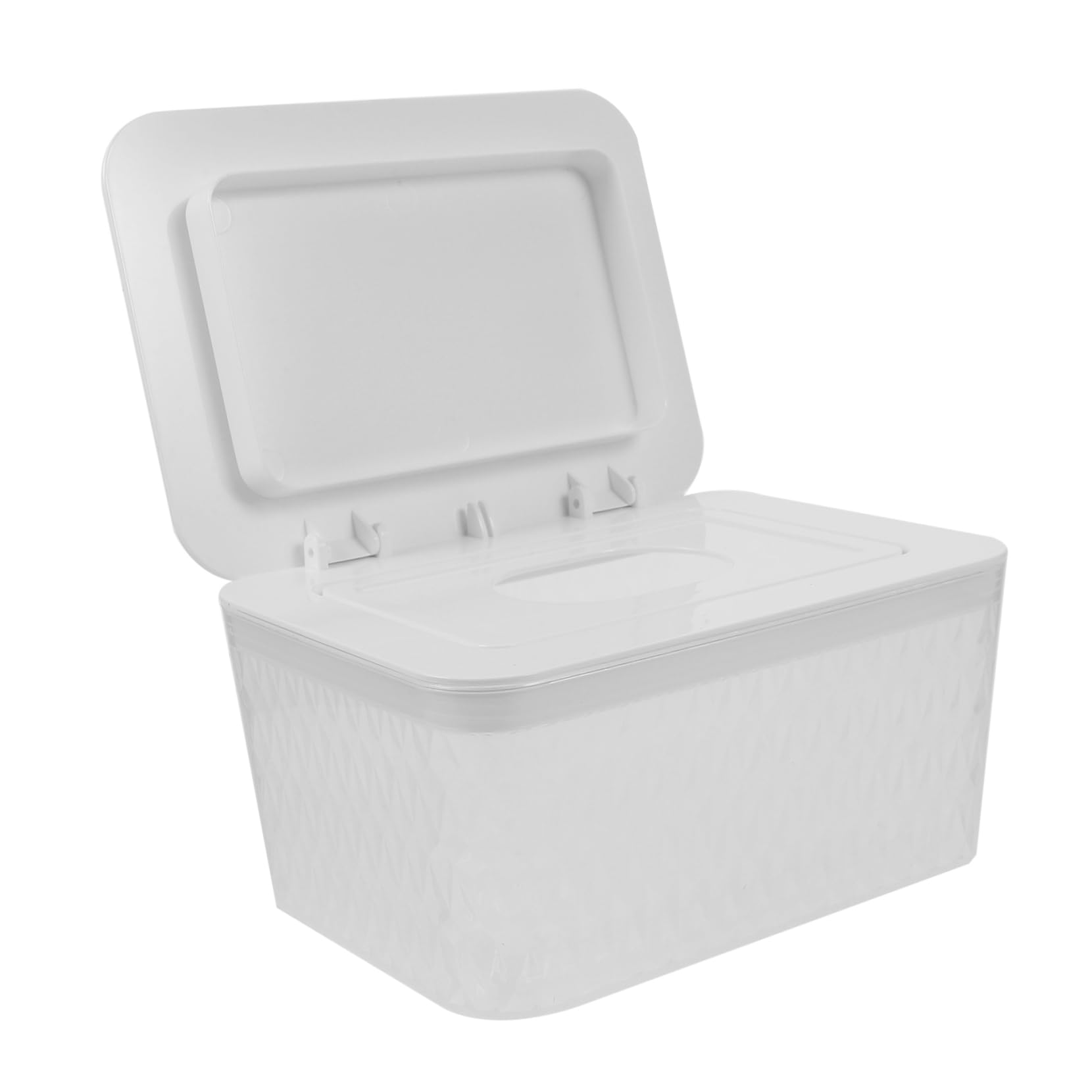 Distributeur de mouchoirs avec couvercle plastique et boîte pour serviettes humides de cuisine