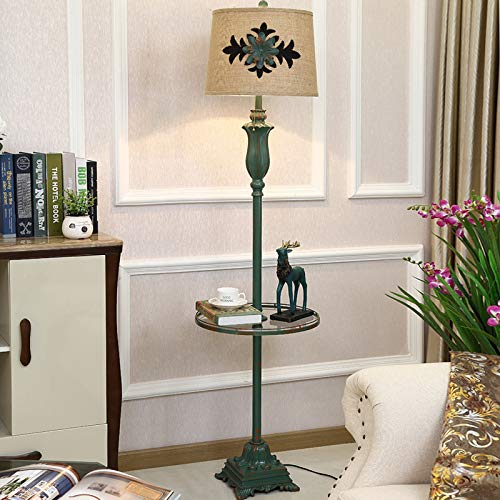 Mesa de té regulable en lámpara de pie para iluminación casera y estudio 3