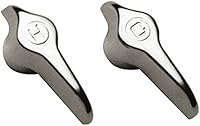 Danco 88516 Vice-Grip Universal Lever Sink Faucet Handles, Chrome Pair with Adapters, Spacers & Wrench