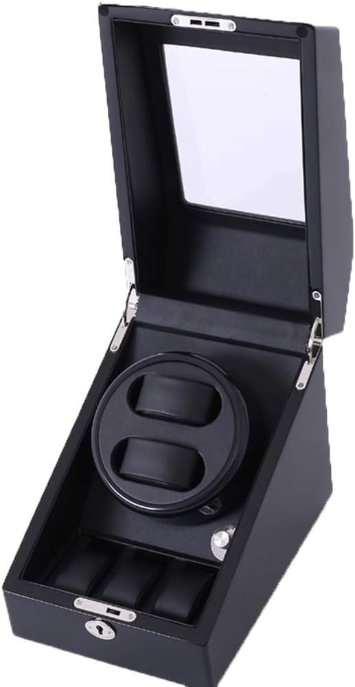 時計ワインダー 5回転モデル 2つのワインダー位置と3つのディスプレイ