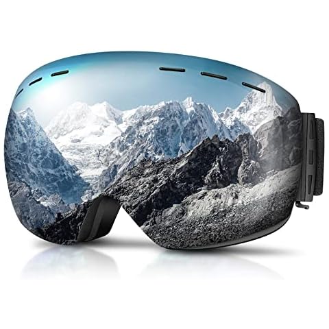 GONICVIN Skibrille Überbrille Ski Snowboard Schneemobilbrille für Männer Frauen Erwachsene Cover