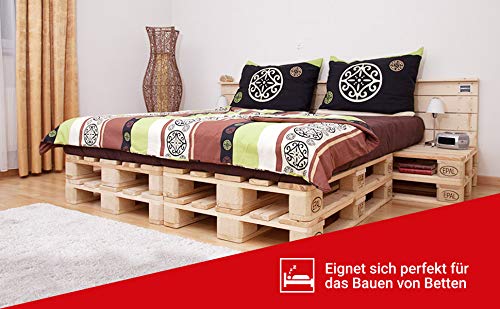 PALetta – Hochwertige Vintage Europalette 120x80 Cm, Aufwändig Geschliffen, Perfekt Für Palettenmöbel Selbst Bauen Geschliffene Holzpalette PALetta – Hochwertige Vintage Europalette 120x80 Cm, Aufwändig Geschliffen, Perfekt Für Palettenmöbel Selbst Bauen Geschliffene Holzpalette