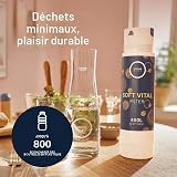 GROHE Blue Filtre Magnésium+Zinc, 400L, Enrichit l'eau de magnésium et de zinc, Réduit le calcaire, les métaux lourds et le chlore, Compatible avec GROHE Blue, Pure et Professionnel, 40691002 - 5