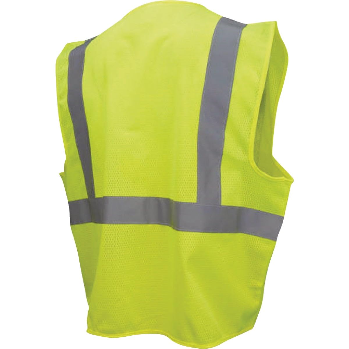 Radianes sv2zgmxl malla de poliéster economía clase 2 chaleco de alta visibilidad con cremallera cierre, Xl, Verde